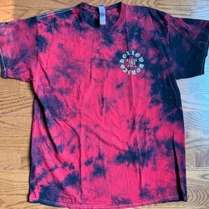 Bless The Fall UNAWARE AND UNAWAKE SHIRT tie dye large